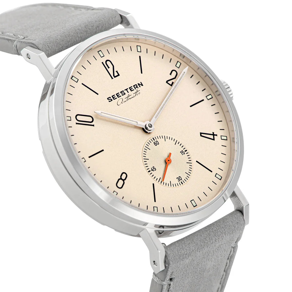 Men's Ultra-Thin Automatic Dress Watch – Stainless Steel Business Watch