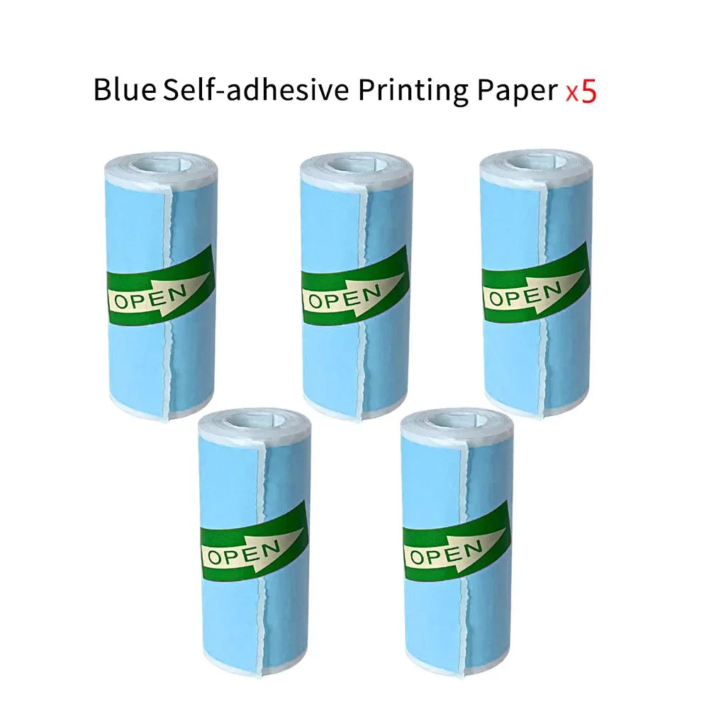 Mini Portable Thermal Label Printer – Self-Adhesive Sticker Printer