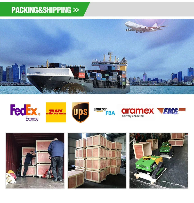 Four-Wheel Push Lawn Mower for Home Gardens