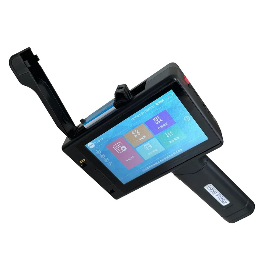 Portable Handheld Inkjet Printer – 25.4mm TIJ Printer for Logos & Barcodes