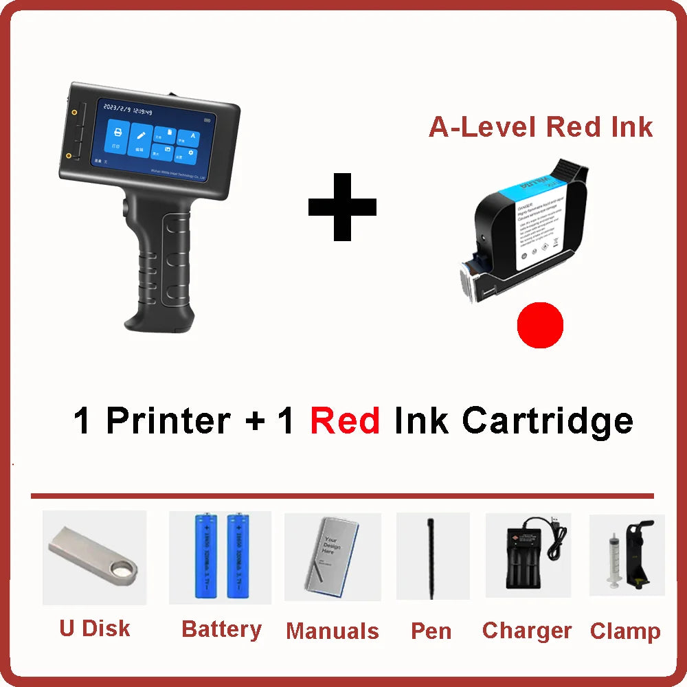 Handheld Thermal Inkjet Printer – Date, Logo & Expiry Date Printer