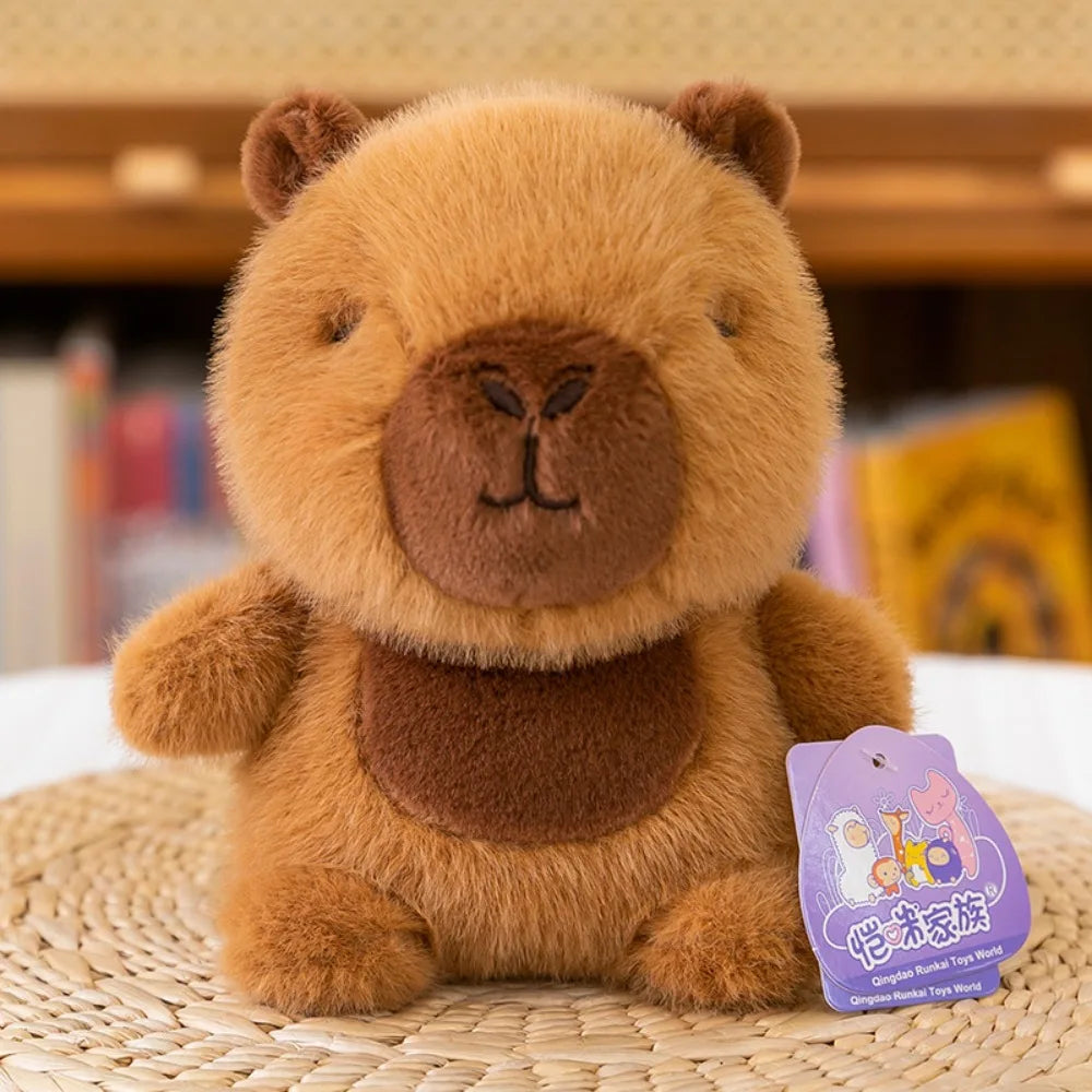 Cute Plush Animal Toy – Capybara & Elephant Stuffed Companion Doll