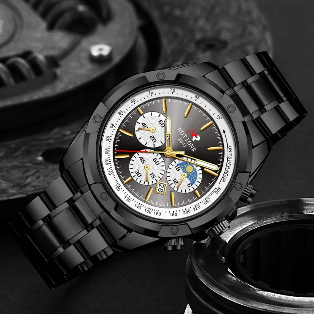 Men's Casual Quartz Wrist Watch – Versatile Everyday Dress Watch
