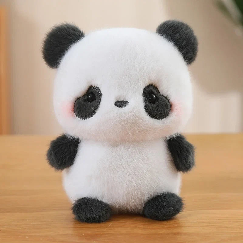 Cute Sitting Animal Plush Toys – Red Panda, Fox, Sloth & More
