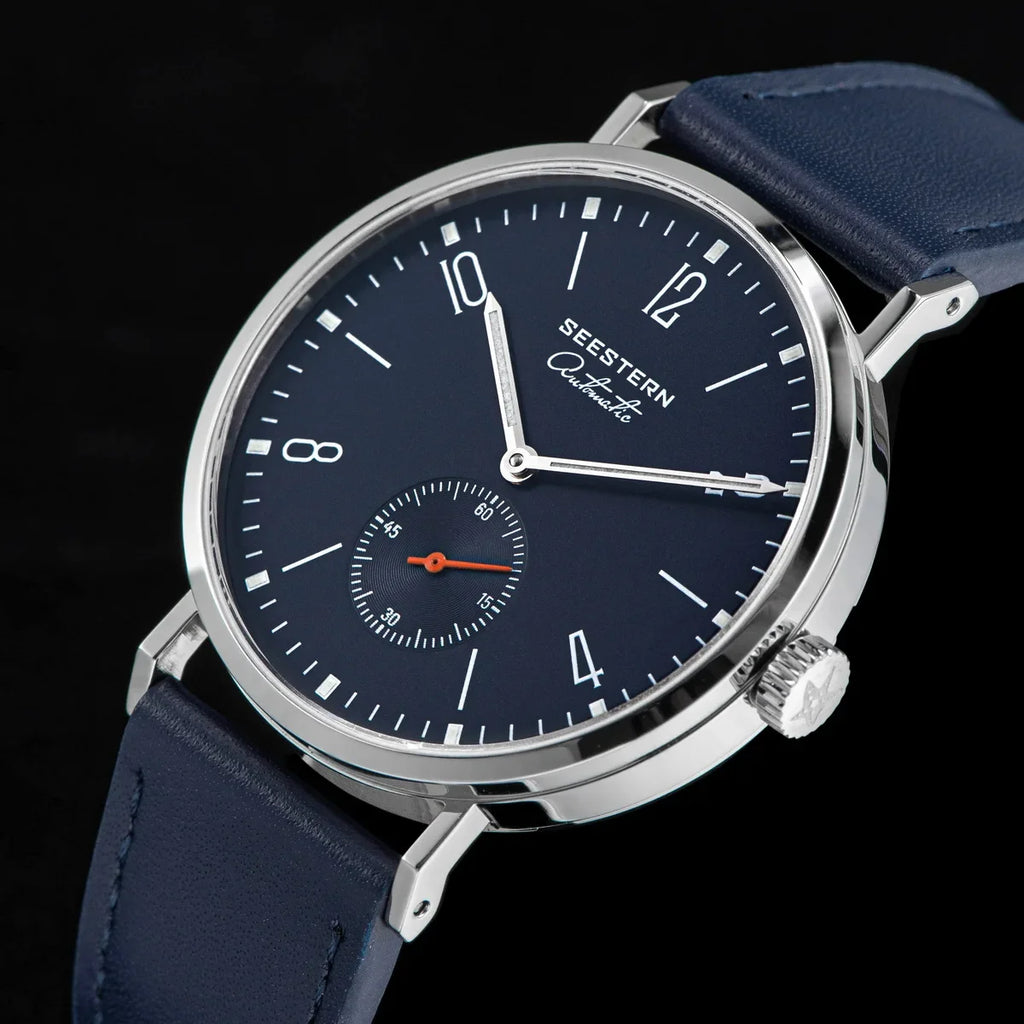 Men's Ultra-Thin Automatic Dress Watch – Stainless Steel Business Watch