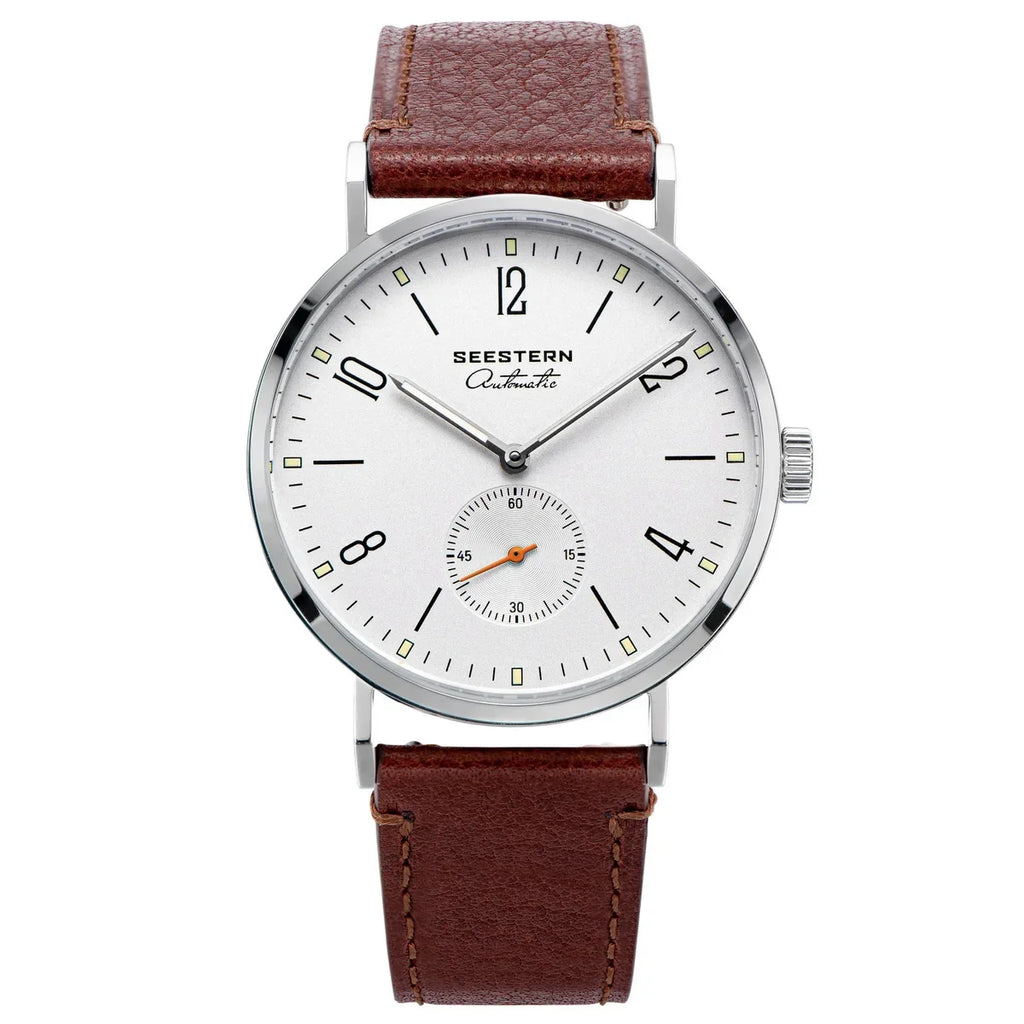 Men's Ultra-Thin Automatic Dress Watch – Stainless Steel Business Watch
