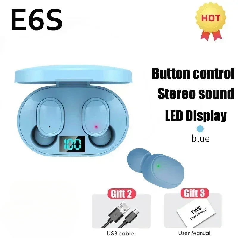 Bluetooth 5.0 Noise-Cancelling Earbuds with Charging Case