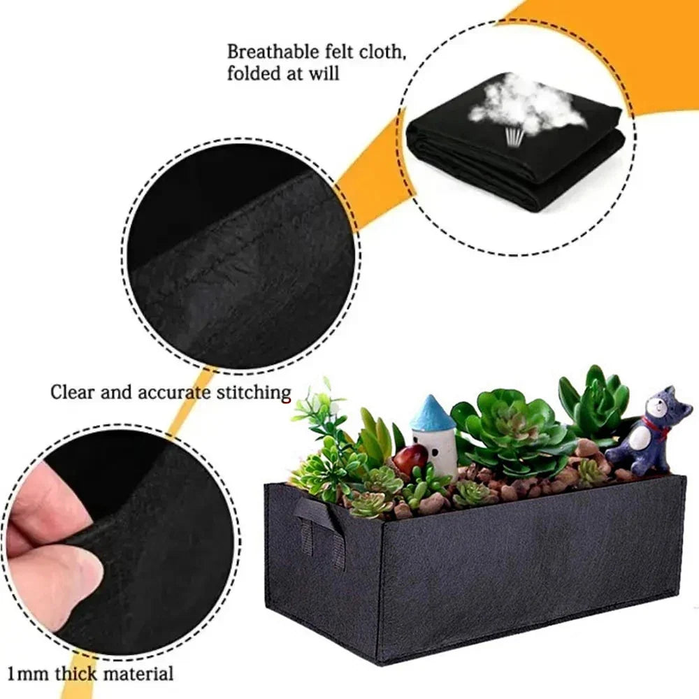 Fabric Grow Bags for Vegetables, Herbs and Flowers