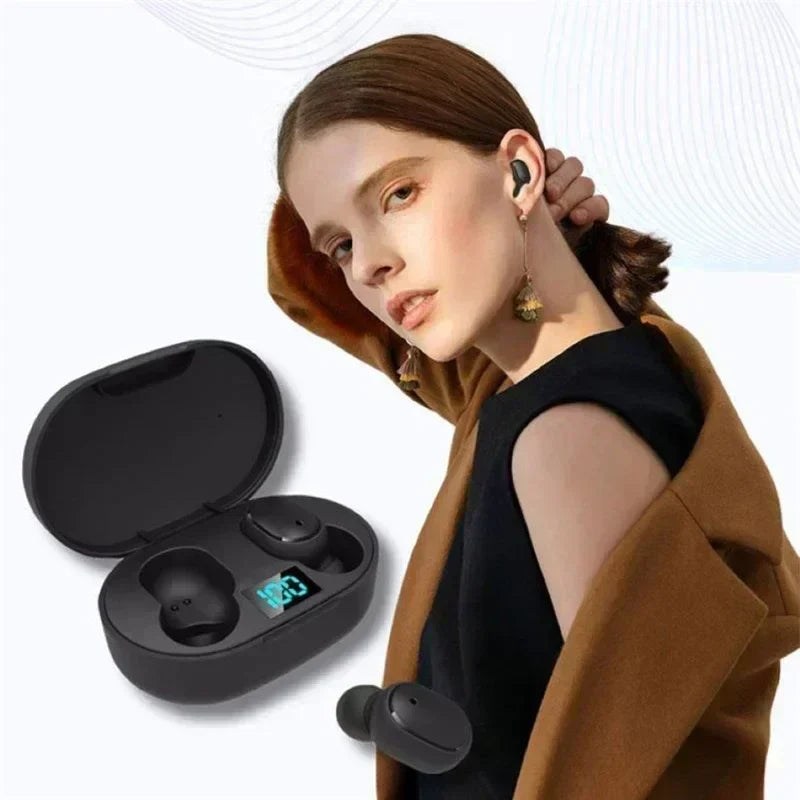Bluetooth 5.0 Noise-Cancelling Earbuds with Charging Case