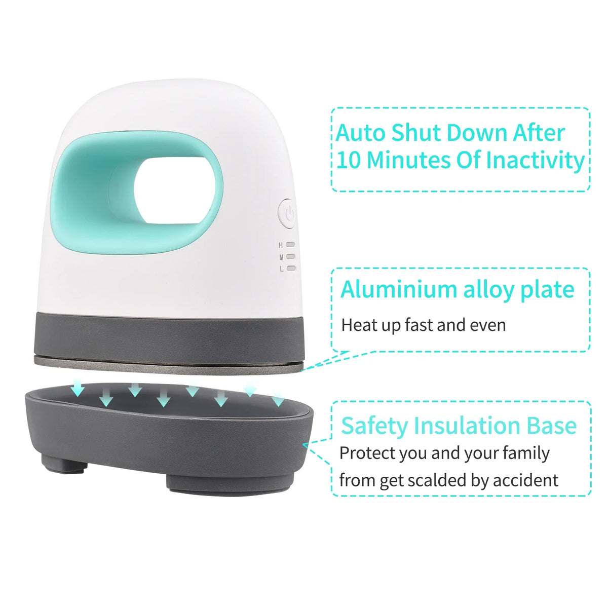 Mini Heat Press Machine – Portable T-Shirt Printing Press for DIY Transfers