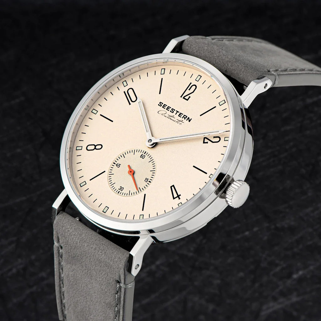 Men's Ultra-Thin Automatic Dress Watch – Stainless Steel Business Watch