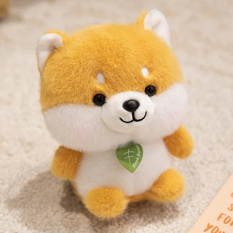 Cute Sitting Animal Plush Toys – Red Panda, Fox, Sloth & More