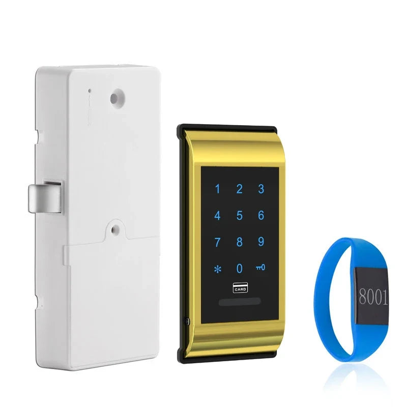 Electronic Keypad Cabinet Lock – RFID Locker Lock for Gym & Home