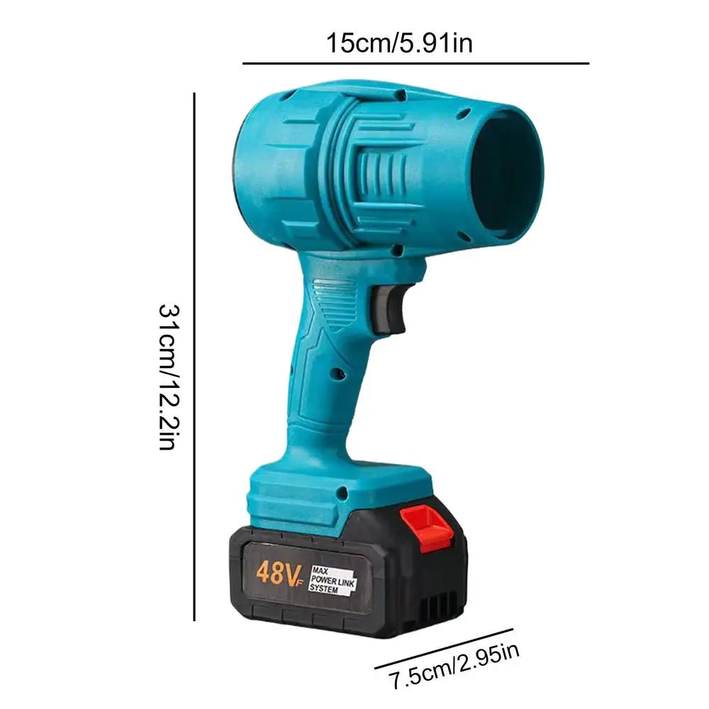 Cordless Mini Air Blower – Handheld Jet Fan for Dust & Leaf Cleaning