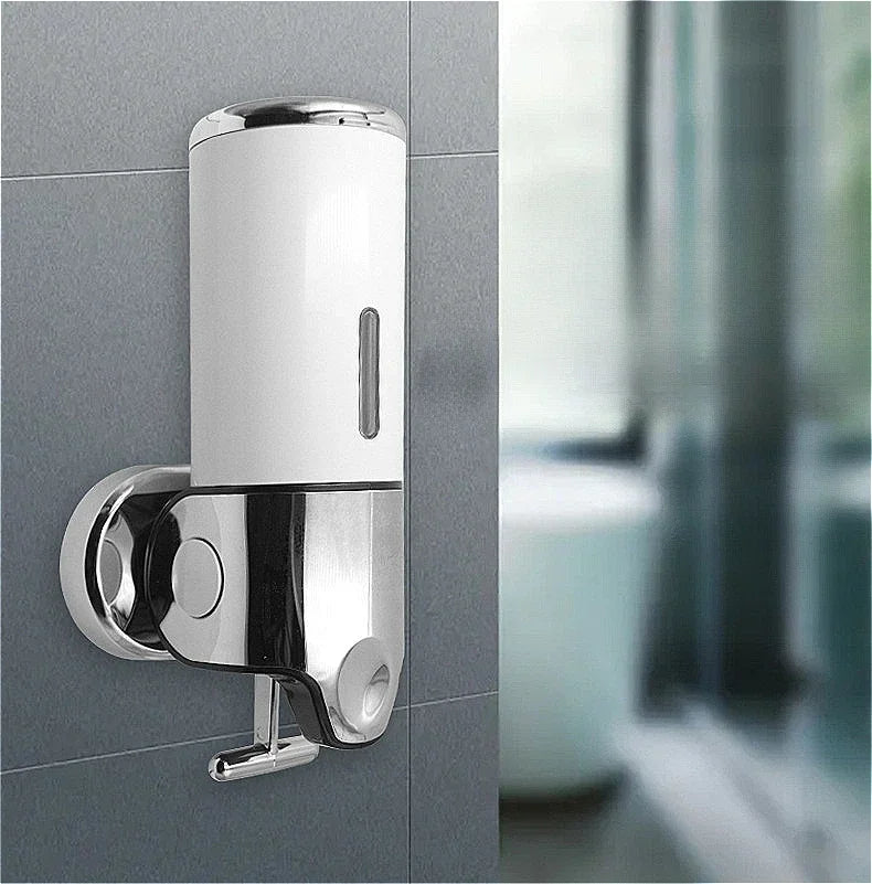 Wall Mounted Shampoo and Soap Dispenser, 1 2 3-Tube Shower Dispenser 500-1500ml
