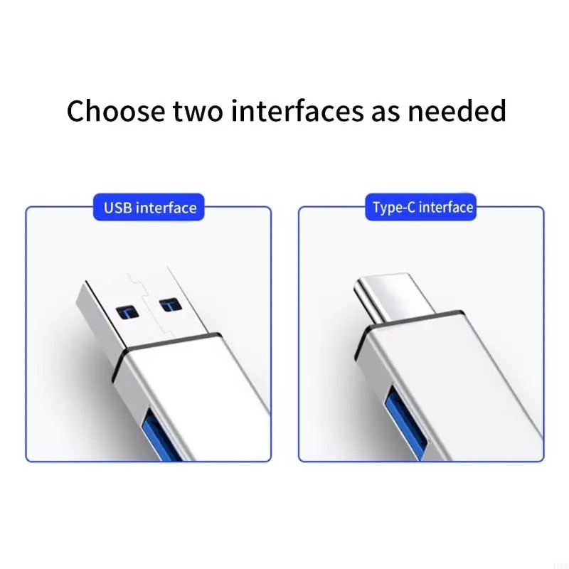 Ultra-Slim USB Hub – Multi-Port USB 3.0 Splitter with Type-C