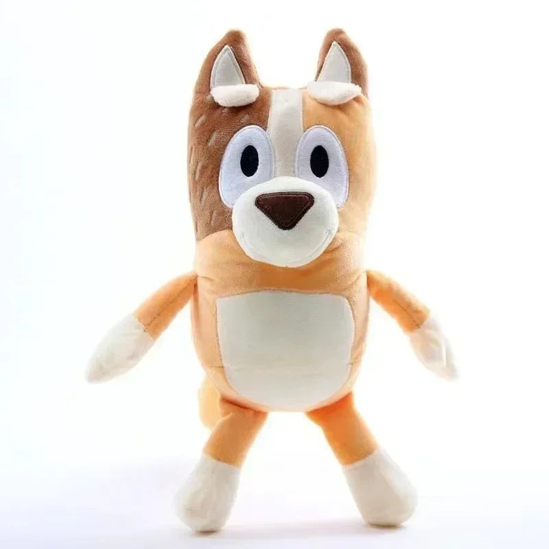 Bluey & Bingo Plush Toys – Soft Cartoon Dog Stuffed Animals