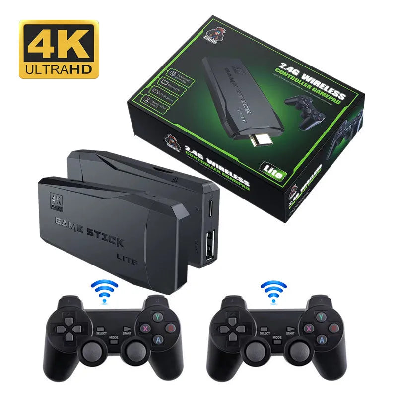 M8 Wireless Game Stick – 64GB Retro Console, 10000 Games