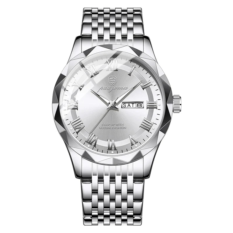 Men's Minimalist Quartz Leisure Watch – Waterproof Sport Watch