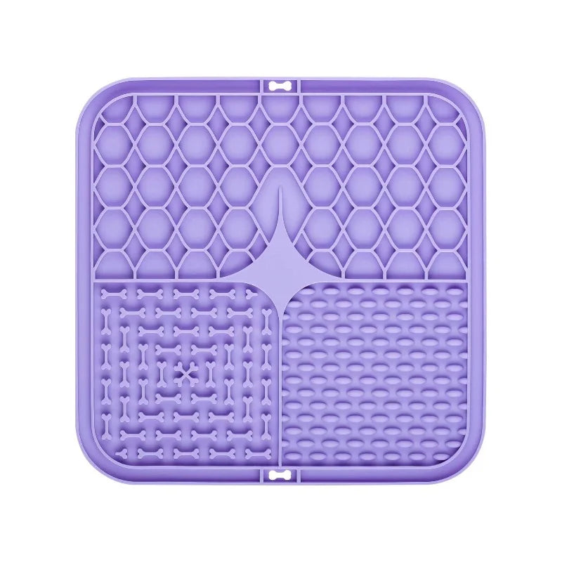 Silicone Dog Lick Mat with Suction Cups