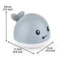 Electric Octopus Whale Baby Bath Toy with LED & Water Spray