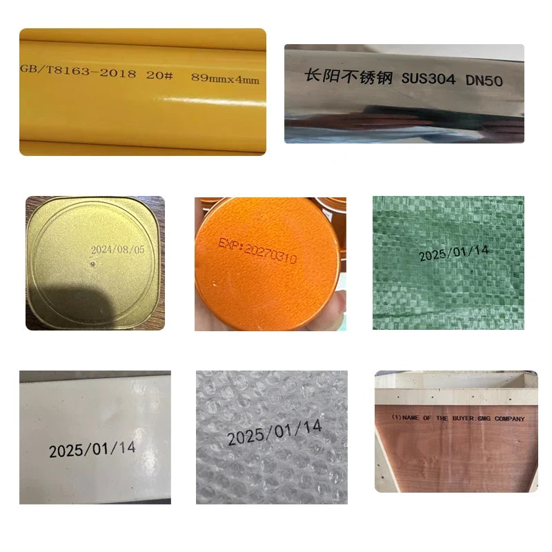Handheld Inkjet Label Printer – QR Bar Batch Code & Expiry Date Printer