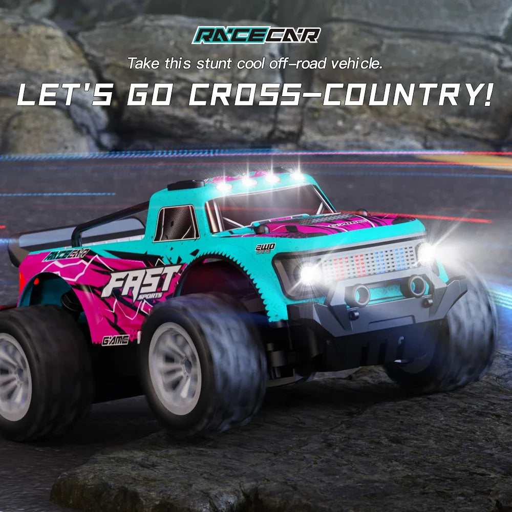 ZWN 1:16/1:20 RC Car 2WD Off-Road Remote Control Car with LED Light