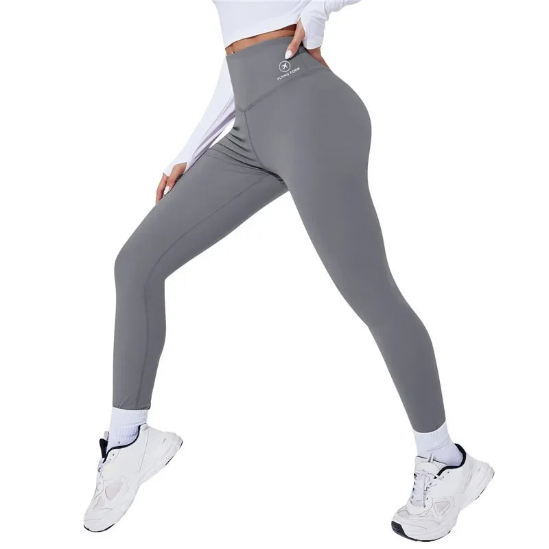 Women's High-Waist Leggings, Thermal Yoga Sports Tights