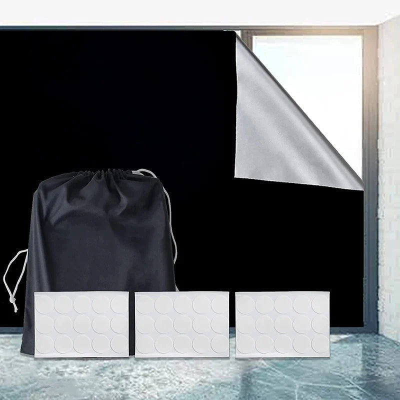 Blackout Window Tint Film – Privacy Darkening Film for Home & Car