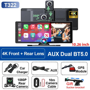 T322 Dual Lens GPS