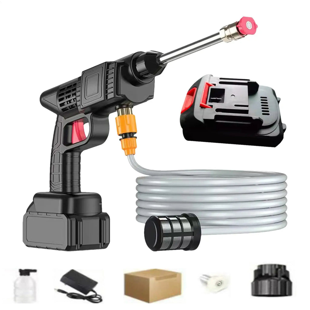 Cordless High-Pressure Washer – Portable Car Wash Spray Gun