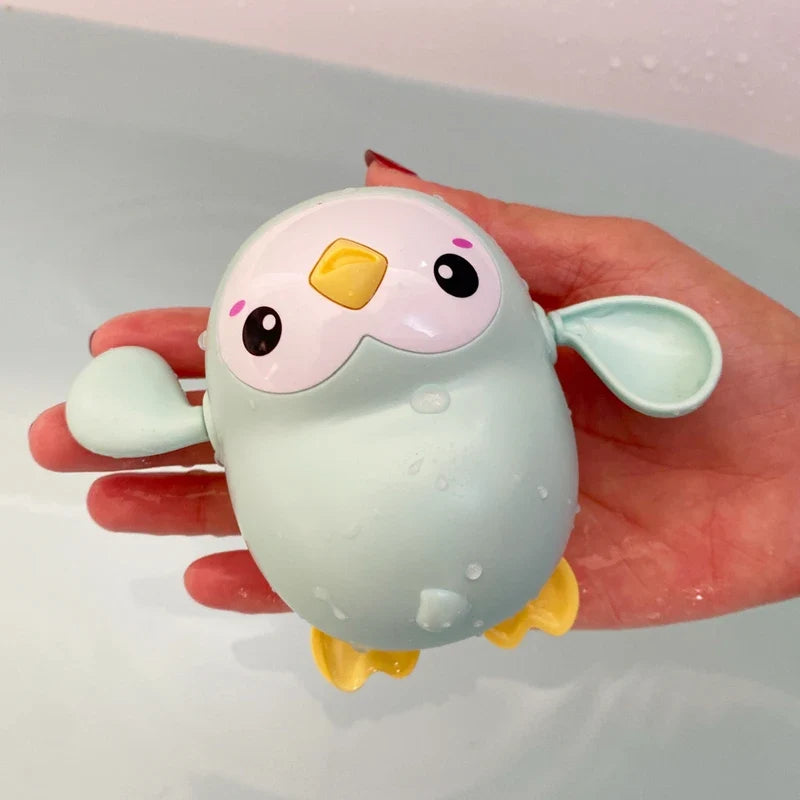 Baby Bath Toy – Swimming Turtle & Whale Clockwork Water Toy