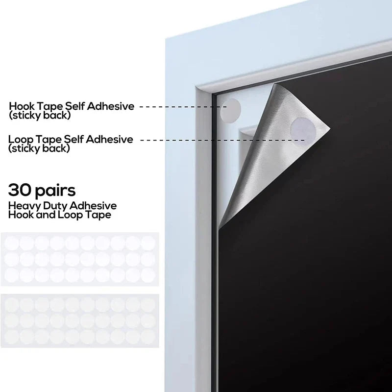Blackout Window Tint Film – Privacy Darkening Film for Home & Car