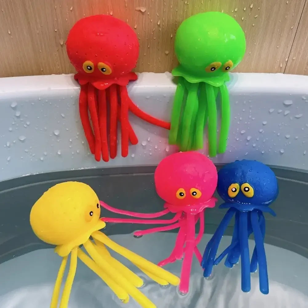 Baby Bath Toy Octopus – Sponge Water Squeeze & Summer Bath Fun