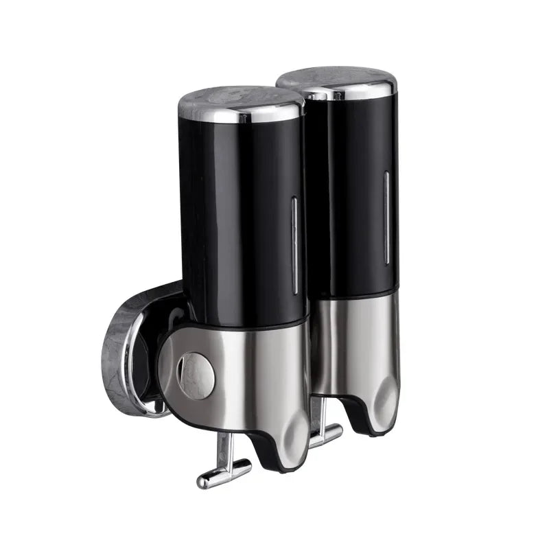 Wall Mounted Shampoo and Soap Dispenser, 1 2 3-Tube Shower Dispenser 500-1500ml