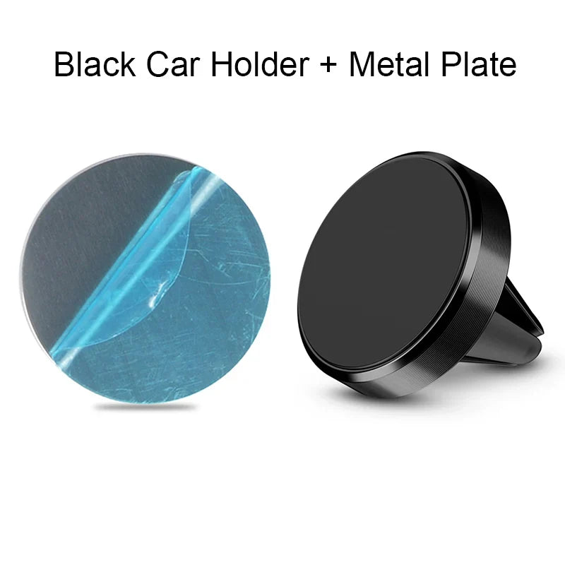 Magnetic Car Phone Holder – Air Vent Mount with 360° Rotation