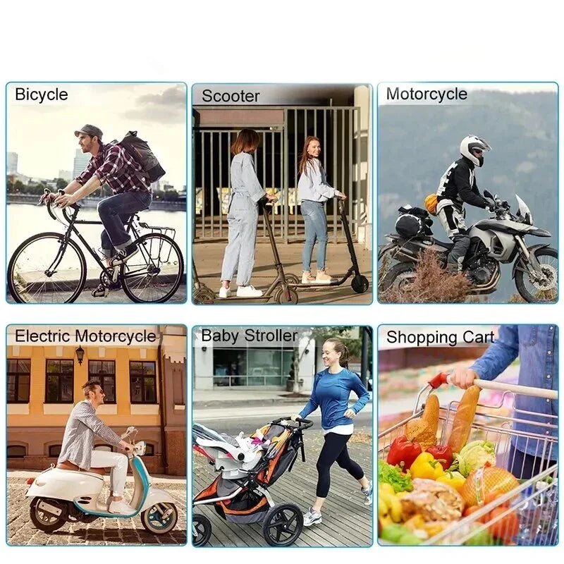 Bicycle Phone Holder – 360° Rotating Handlebar Mount