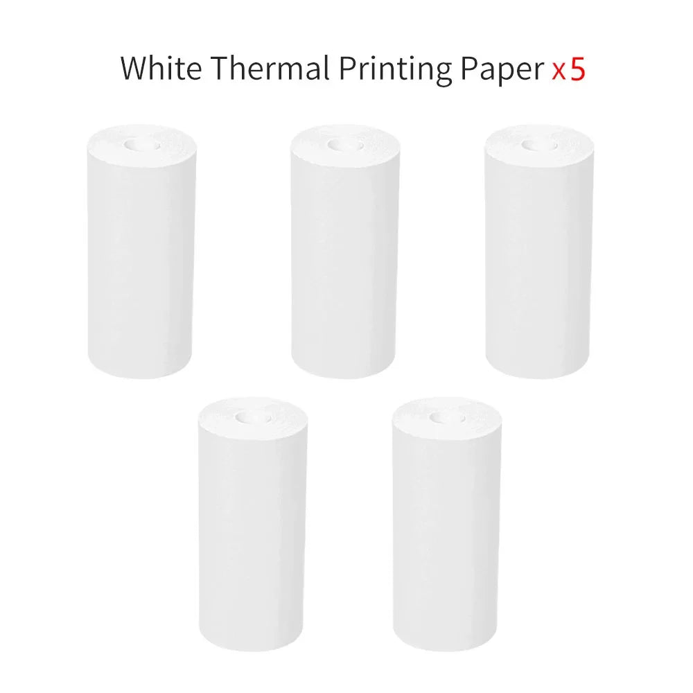 Mini Portable Thermal Label Printer – Self-Adhesive Sticker Printer