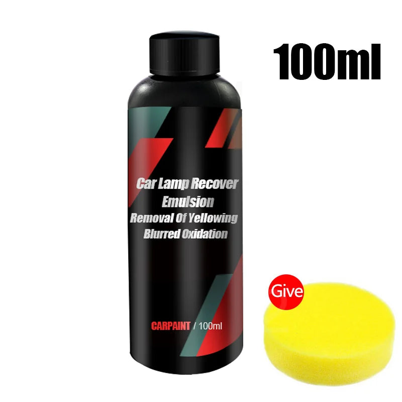 Car Headlight Restoration Kit – Headlamp Polishing and Cleaning Kit