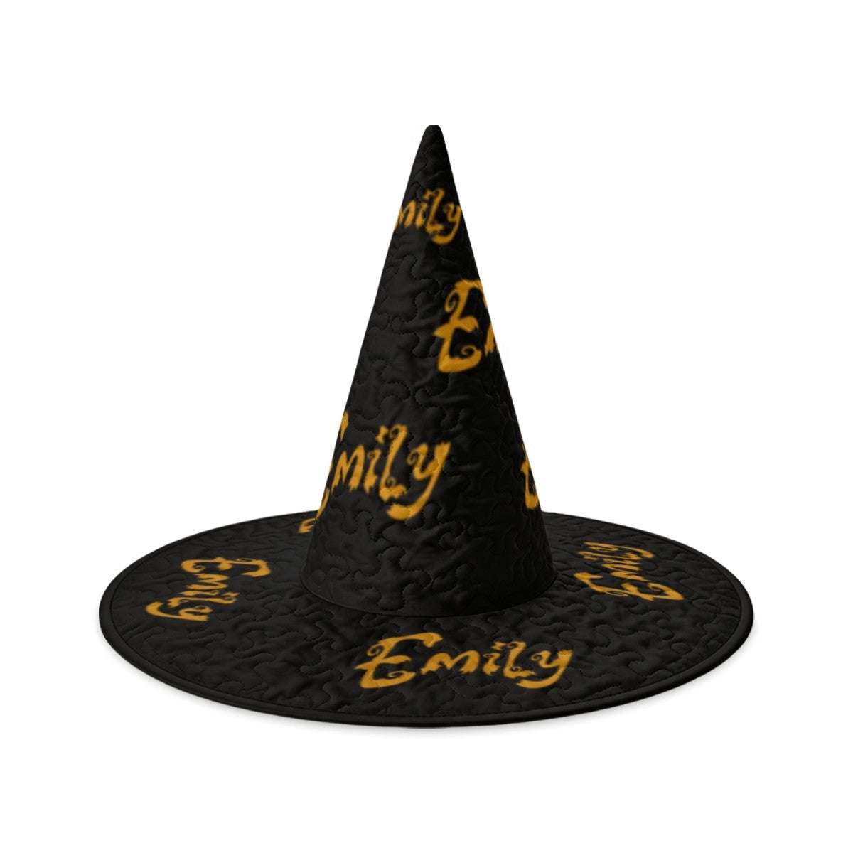Personalized Halloween Witch Hat with Custom Name – Witch Costume Accessory for Adults & Teens