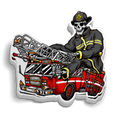 Ladder Truck Sticker