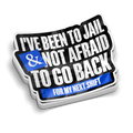 Been To Jail | Funny Police Stickers