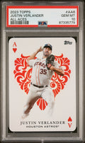 Graded 2023 Topps Justin Verlander #AA6 All Aces Baseball Card PSA 10 Gem Mint