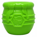Honey Pot Dog eCup Treat Dispenser | Durable PUP-X Rubber Enrichment Toy | USA Made - Limited Edition Apple Green