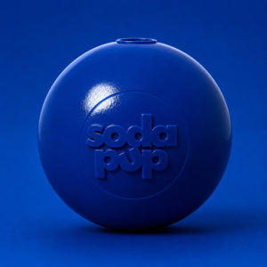 Medium Squeaker Ball - blue