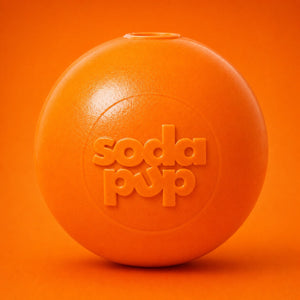 Medium Squeaker Ball - orange