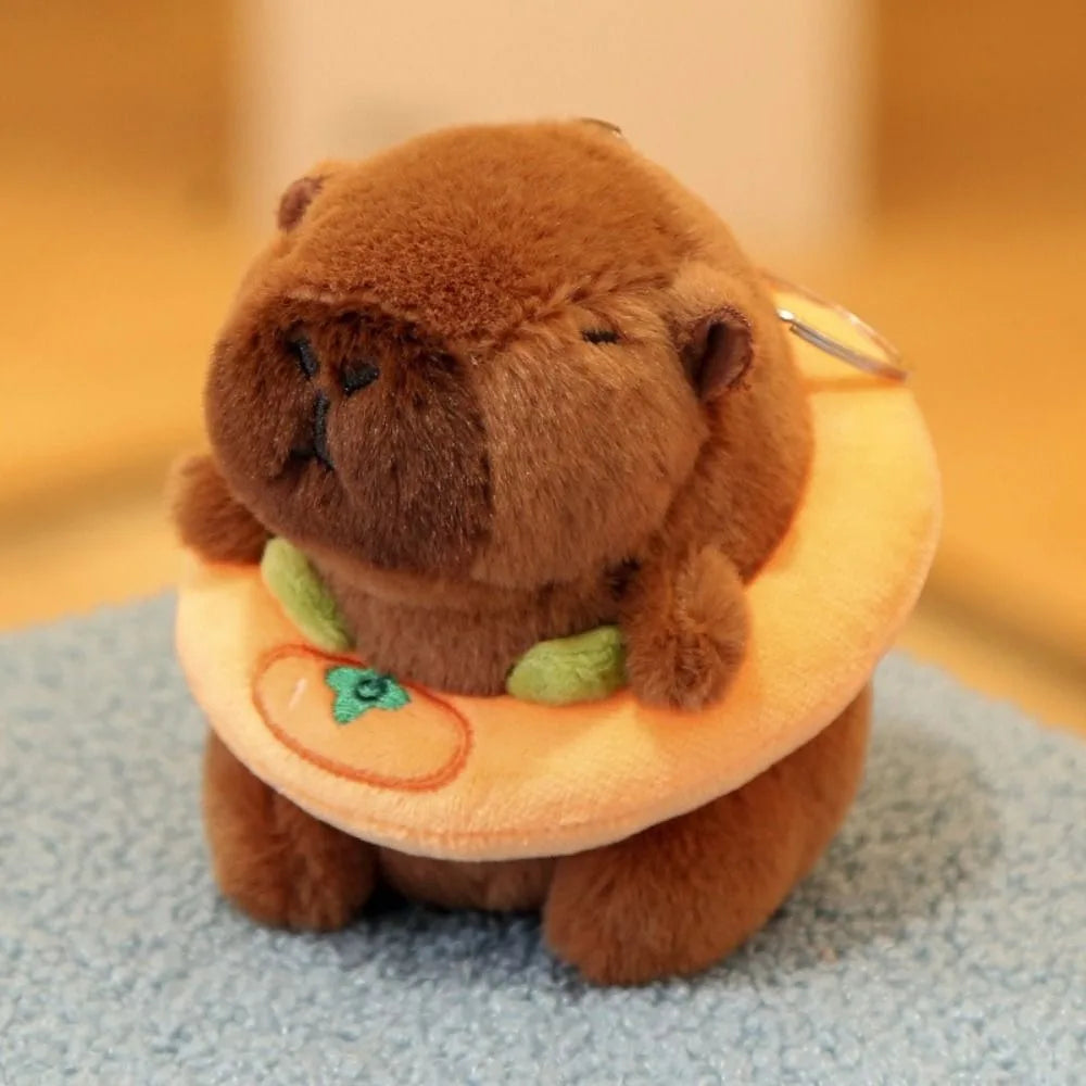 Cute Capybara Plush Toy – Hoodie with Wings Stuffed Animal Doll