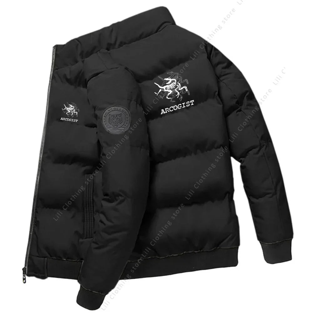Men's Winter Jacket, Thick Warm Puffer Parka, Waterproof Down Coat