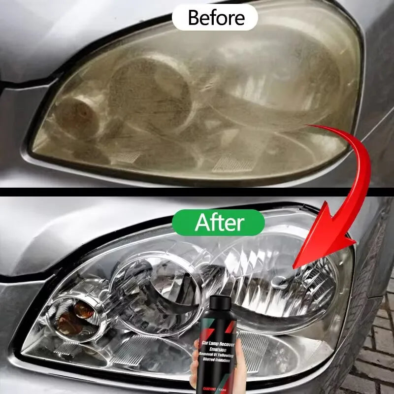 Car Headlight Restoration Kit – Headlamp Polishing and Cleaning Kit