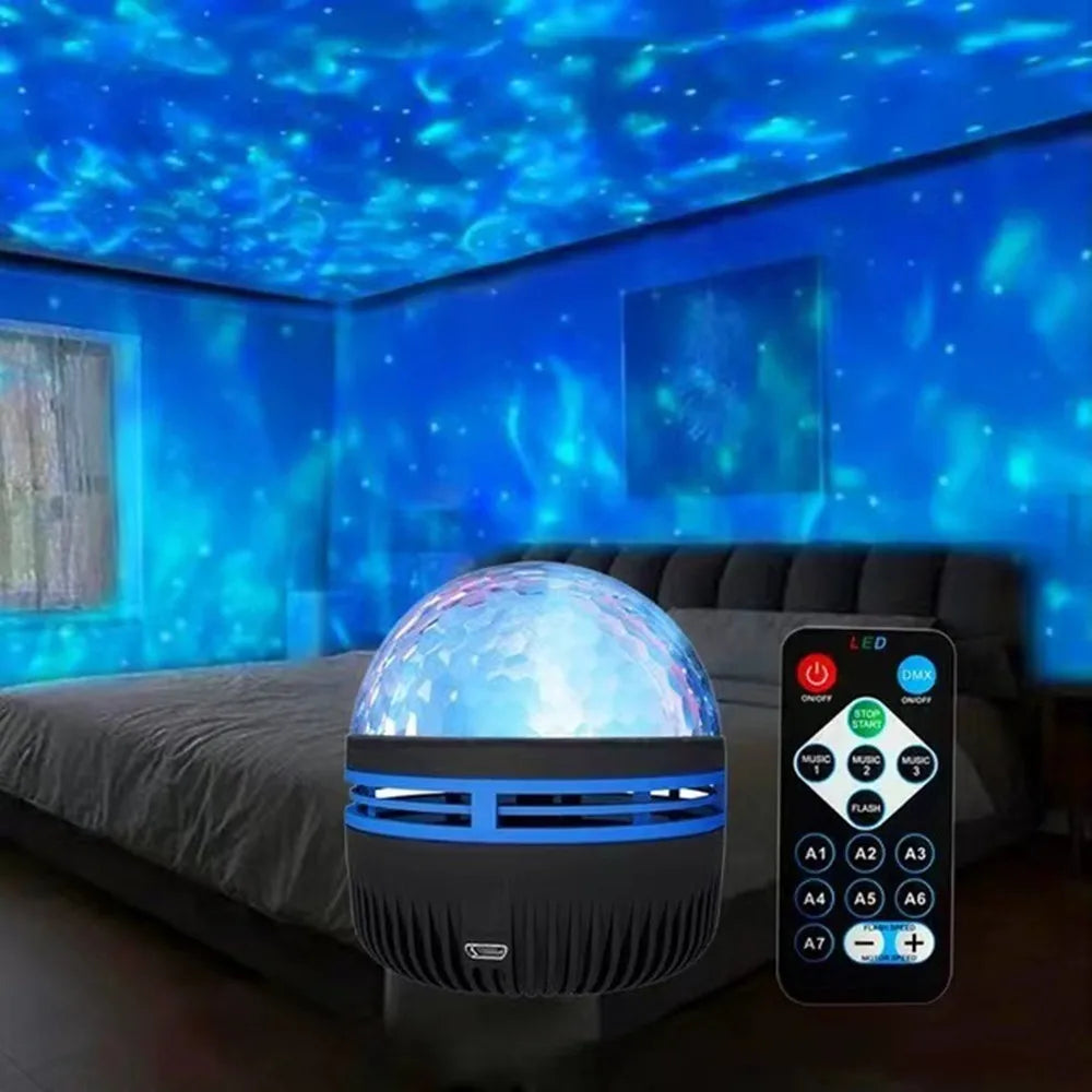 Northern Lights Starry Sky Projector Lamp